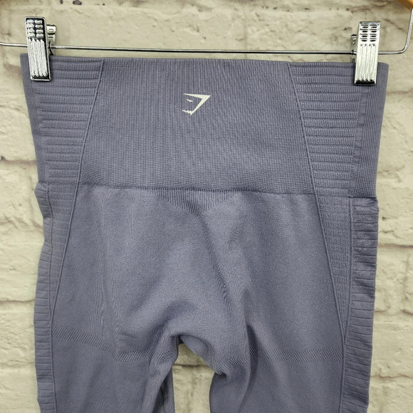 GYMSHARK Energy Lavender Purple High Rise Seamless 7/8  (Small) - Picture 7 of 12